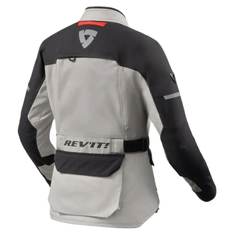 Kurtka tekstylna damska REVIT OUTBACK 5 H2O LADY SILVER/BLACK srebrny czarny