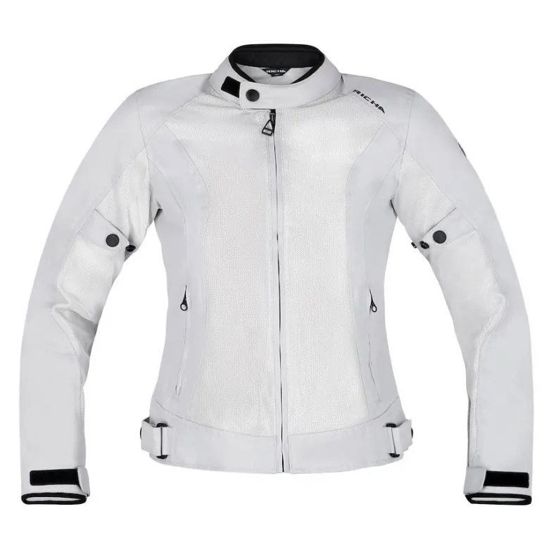 Kurtka tekstylna damska RICHA AIRSUMMER LADY LIGHT GREY szary