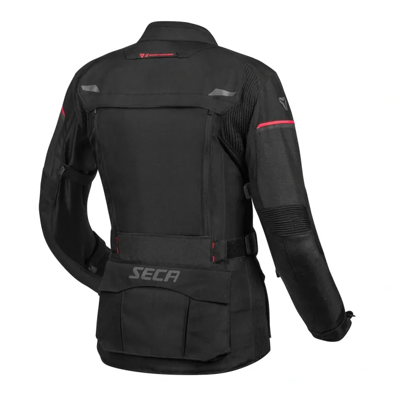 Kurtka tekstylna damska SECA DISCOVERY LADY BLACK czarny