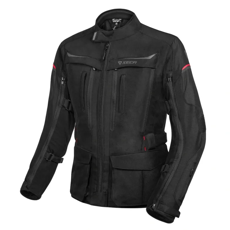 Kurtka tekstylna damska SECA DISCOVERY LADY BLACK czarny