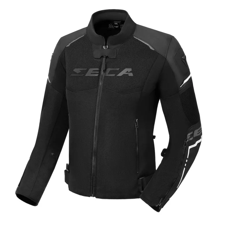 Kurtka tekstylna damska SECA AIRFLOW III LADY BLACK czarny