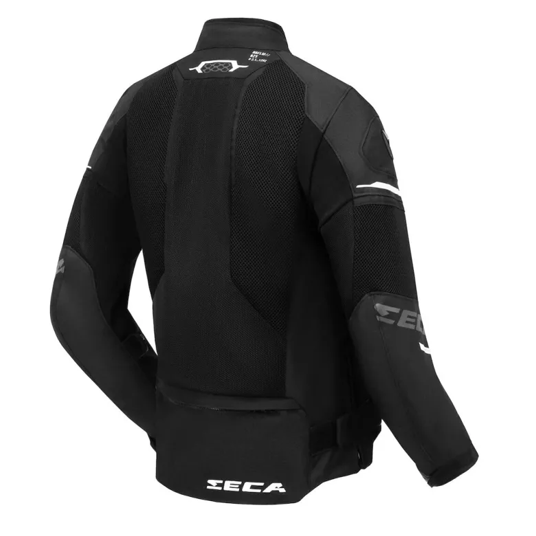 Kurtka tekstylna damska SECA AIRFLOW III LADY BLACK czarny