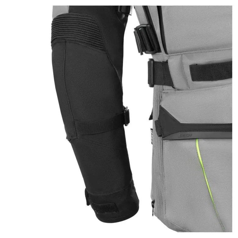 Kurtka tekstylna damska SECA ARRAKIS III LADY TITANIUM szary żółty fluo czarny