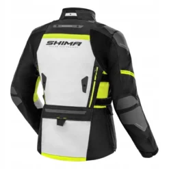 Kurtka tekstylna damska SHIMA DUNE LADY FLUO czarny szary żółty fluo
