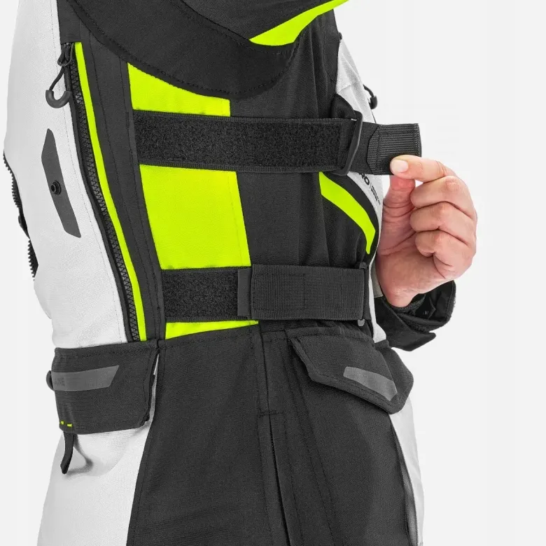 Kurtka tekstylna damska SHIMA DUNE LADY FLUO czarny szary żółty fluo