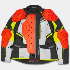Kurtka tekstylna damska SHIMA DUNE LADY FLUO czarny szary żółty fluo