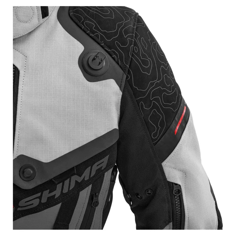Kurtka tekstylna damska SHIMA TRACKER LADY LIGHT GREY szary