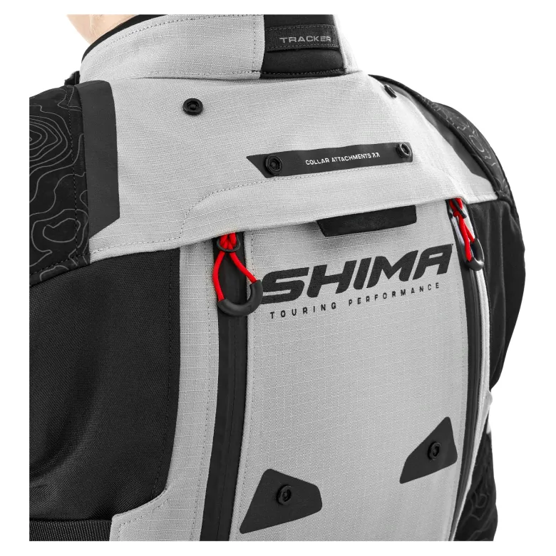 Kurtka tekstylna damska SHIMA TRACKER LADY LIGHT GREY szary