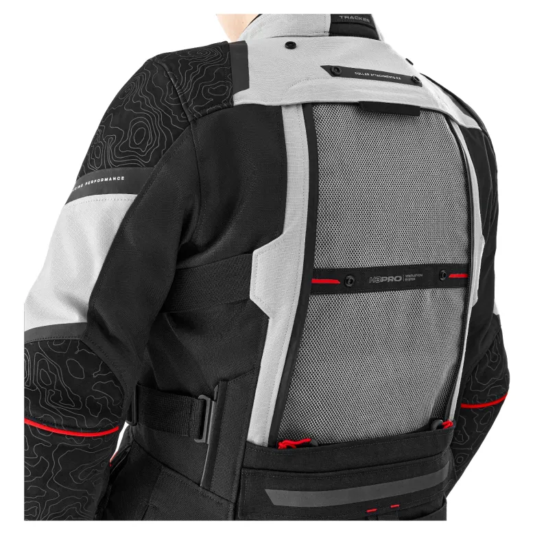 Kurtka tekstylna damska SHIMA TRACKER LADY LIGHT GREY szary