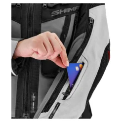 Kurtka tekstylna damska SHIMA TRACKER LADY LIGHT GREY szary