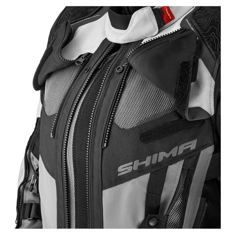Kurtka tekstylna damska SHIMA TRACKER LADY LIGHT GREY szary