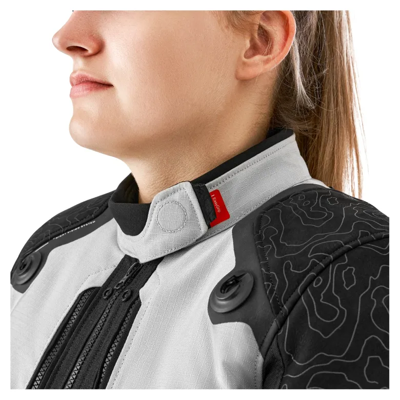 Kurtka tekstylna damska SHIMA TRACKER LADY LIGHT GREY szary