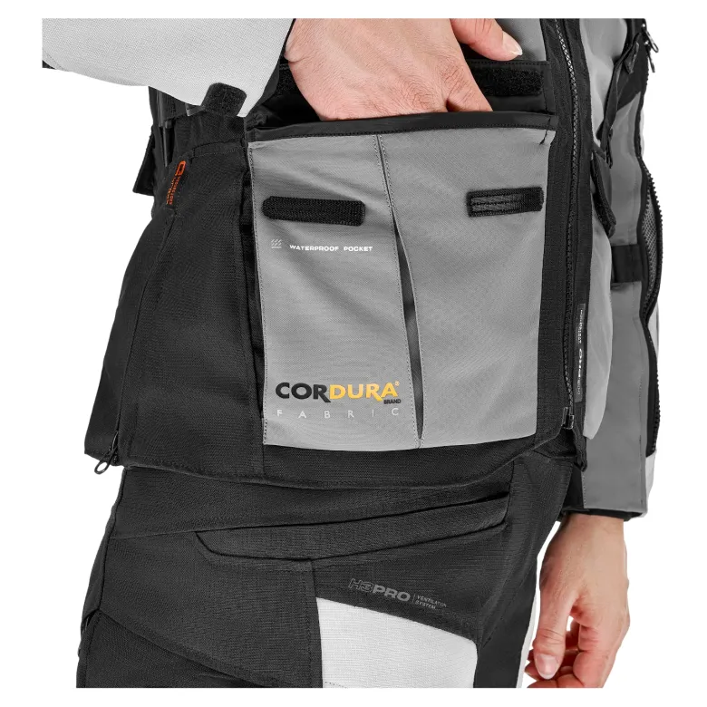 Kurtka tekstylna damska SHIMA TRACKER LADY LIGHT GREY szary