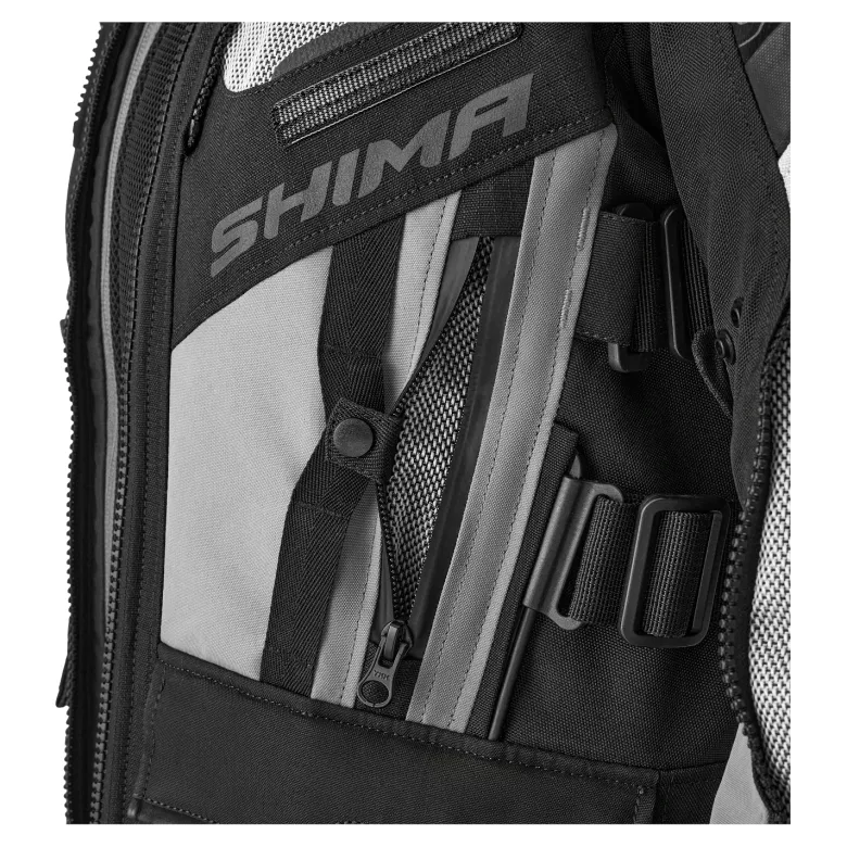 Kurtka tekstylna damska SHIMA TRACKER LADY LIGHT GREY szary