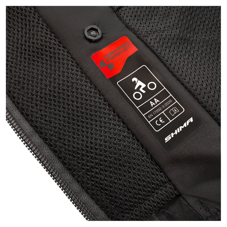 Kurtka tekstylna damska SHIMA TRACKER LADY BLACK czarny