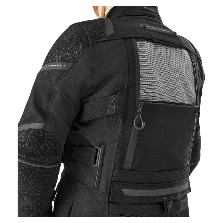 Kurtka tekstylna damska SHIMA TRACKER LADY BLACK czarny