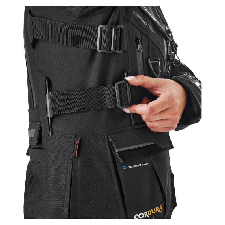 Kurtka tekstylna damska SHIMA TRACKER LADY BLACK czarny