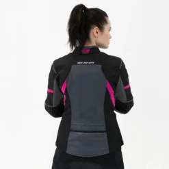 Kurtka tekstylna damska SHIMA RUSH 2.0 VENTED LADY PINK szary różowy czarny