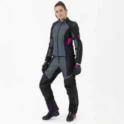 Kurtka tekstylna damska SHIMA RUSH 2.0 VENTED LADY PINK szary różowy czarny