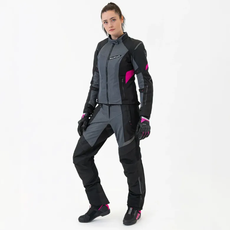 Kurtka tekstylna damska SHIMA RUSH 2.0 VENTED LADY PINK szary różowy czarny