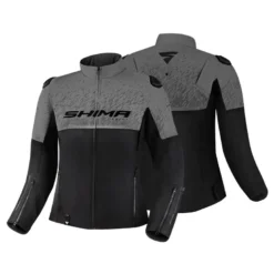 Kurtka tekstylna damska SHIMA DRIFT LADY GREY szary czarny