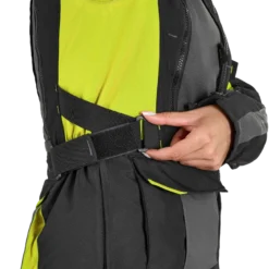 Kurtka tekstylna damska SHIMA HERO 2.0 LADY FLUO czarny szary żółty fluo