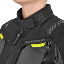 Kurtka tekstylna damska SHIMA HERO 2.0 LADY FLUO czarny szary żółty fluo