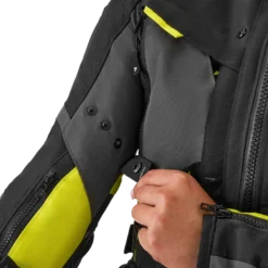 Kurtka tekstylna damska SHIMA HERO 2.0 LADY FLUO czarny szary żółty fluo