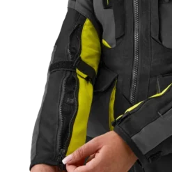 Kurtka tekstylna damska SHIMA HERO 2.0 LADY FLUO czarny szary żółty fluo