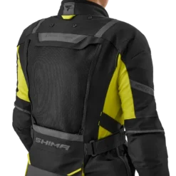 Kurtka tekstylna damska SHIMA HERO 2.0 LADY FLUO czarny szary żółty fluo