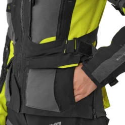 Kurtka tekstylna damska SHIMA HERO 2.0 LADY FLUO czarny szary żółty fluo