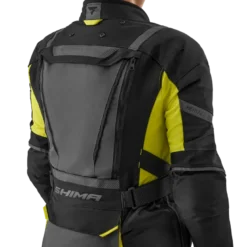 Kurtka tekstylna damska SHIMA HERO 2.0 LADY FLUO czarny szary żółty fluo
