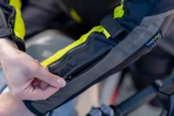 Kurtka tekstylna damska SHIMA HERO 2.0 LADY FLUO czarny szary żółty fluo