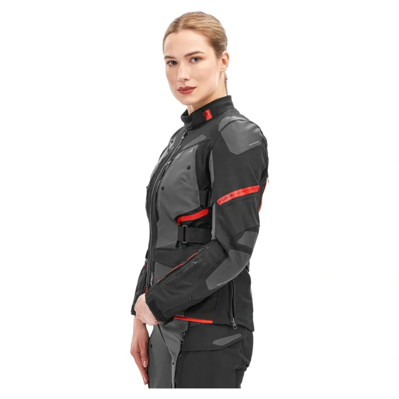 Kurtka tekstylna damska SHIMA DUNE LADY RED czarny szary czerwony