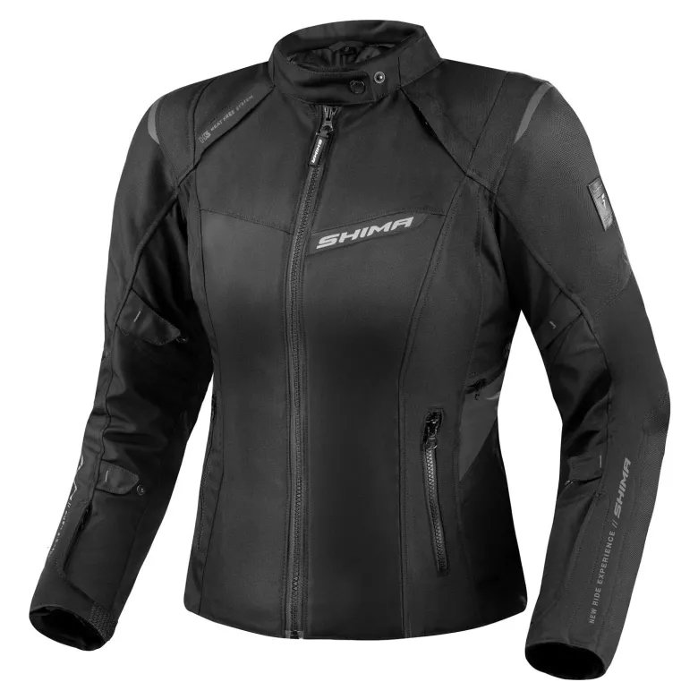 Kurtka tekstylna damska SHIMA RUSH 2.0 LADY BLACK czarny