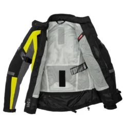 Kurtka tekstylna damska SPIDI 4 SEASON EVO LADY YELLOW FLUO szary czarny żółty fluo