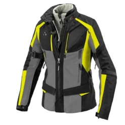 Kurtka tekstylna damska SPIDI 4 SEASON EVO LADY YELLOW FLUO szary czarny żółty fluo