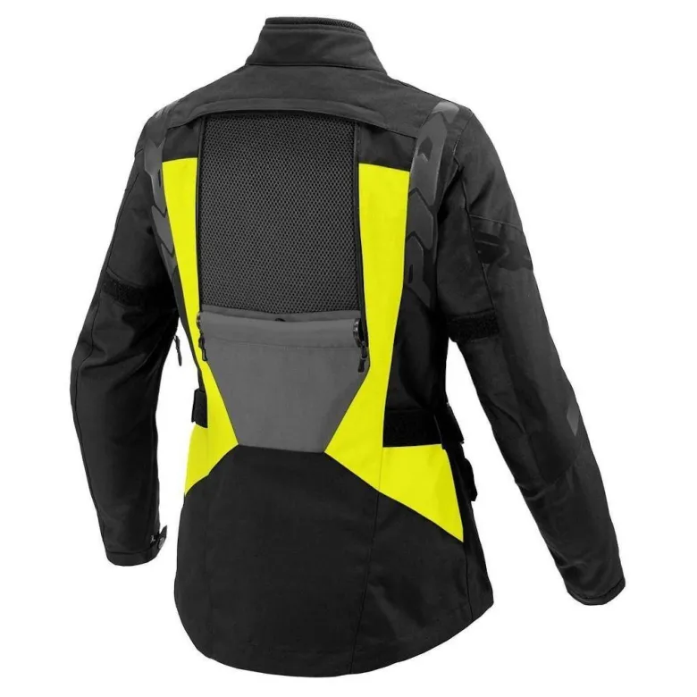 Kurtka tekstylna damska SPIDI 4 SEASON EVO LADY YELLOW FLUO szary czarny żółty fluo