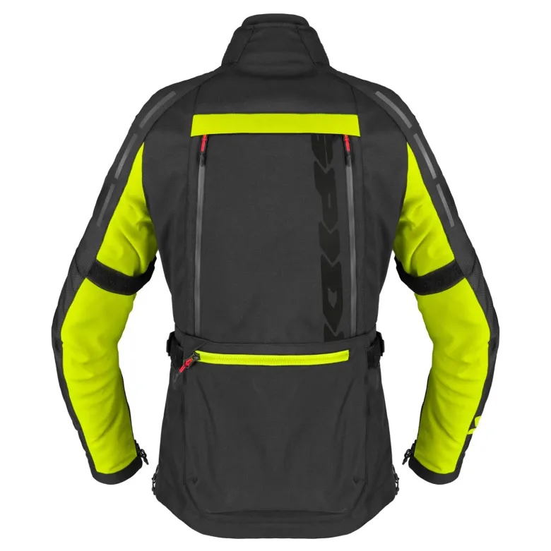 Kurtka tekstylna damska SPIDI 4 SEASON V3 LADY YELLOW FLUO czarny żółty fluo