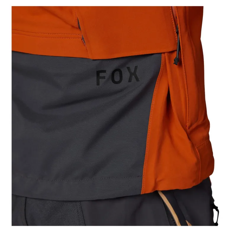 Kurtka tekstylna FOX DEFEND GORE-TEX ADV BURNT pomarańczowy szary