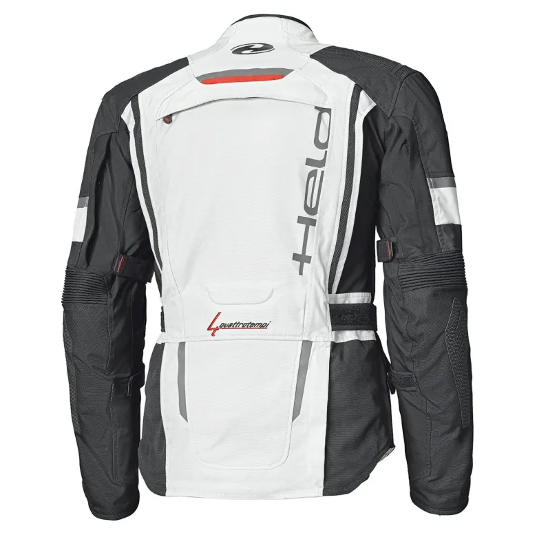 Kurtka tekstylna HELD CARESE EVO GORE-TEX GREY/RED szary czarny czerwony