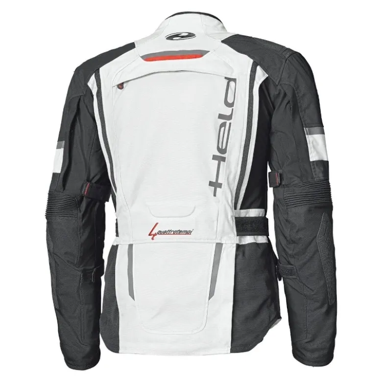 Kurtka tekstylna HELD CARESE EVO GORE-TEX GREY/RED szary czarny czerwony
