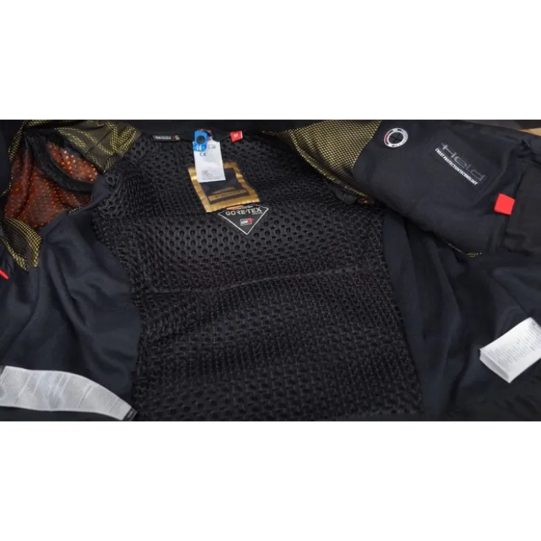 Kurtka tekstylna HELD CARESE EVO GORE-TEX GREY/RED szary czarny czerwony