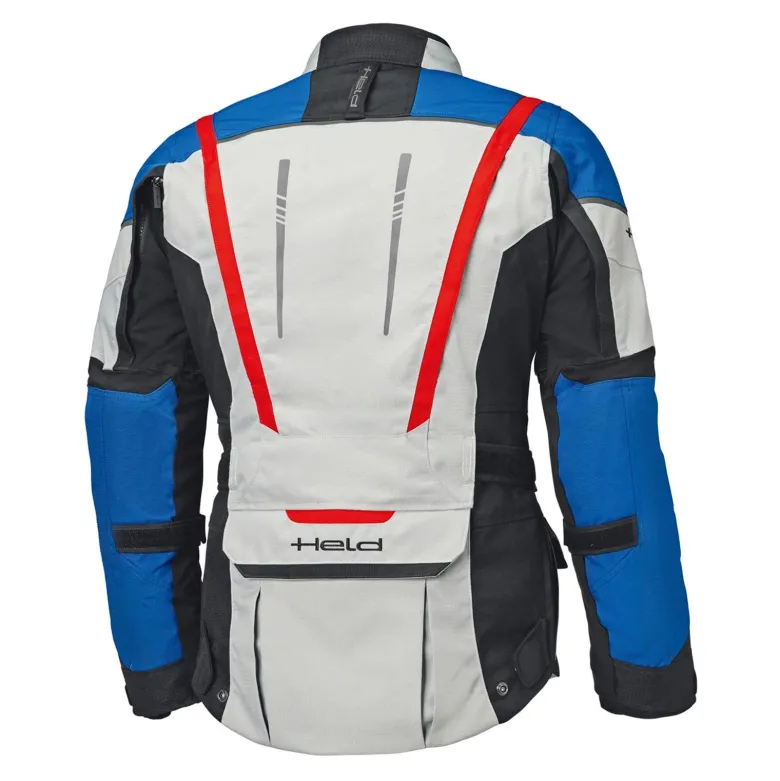 Kurtka tekstylna HELD HAKUNA MATATA III GREY/BLUE szary niebieski