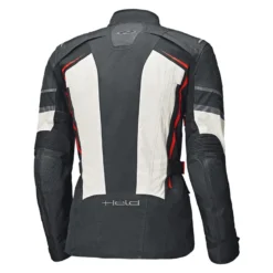 Kurtka tekstylna HELD KARAKUM GREY/BLACK czarny szary czerwony