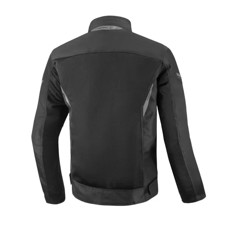 Kurtka tekstylna MOTOID STELVIO BLACK czarny