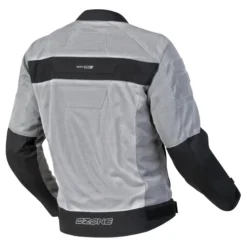 Kurtka tekstylna OZONE DART SILVER/BLACK srebrny czarny