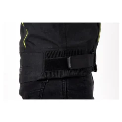 Kurtka tekstylna OZONE DELTA IV BLACK/FLO YELLOW czarny żółty fluo
