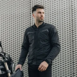 Kurtka tekstylna OZONE DELTA IV BLACK czarny