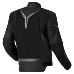 Kurtka tekstylna OZONE FLOW BLACK czarny